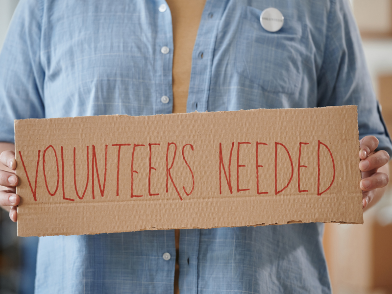 volunteers needed